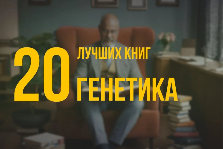 20 лучших книг по навыку «Генетика» по версии Олега Брагинского